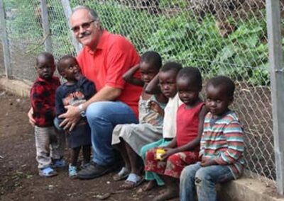 Padre Walter Vidori in Uganda